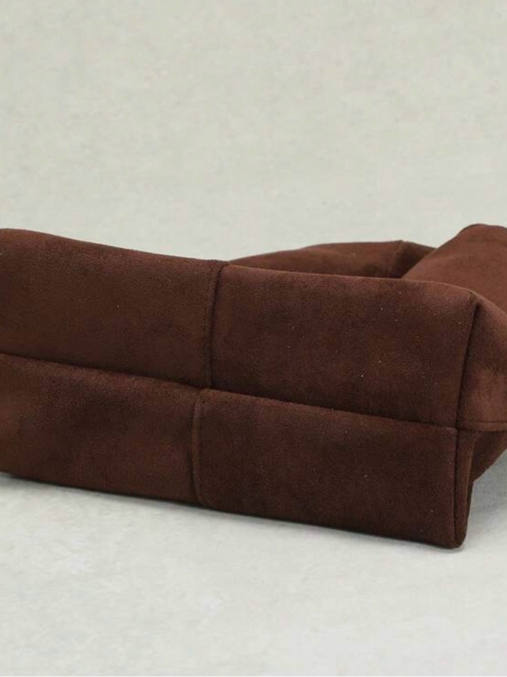 NEW Brown Twist Handle Hobo Shoulder Bag - Picture 7 of 9